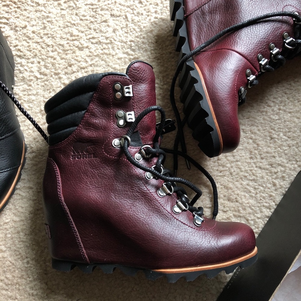 SOREL conquest wedge LUX NIB🎁 🔥